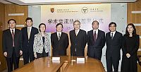 A delegation from Southeast University visits the Chinese University of Hong Kong